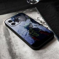 Anime BLUE LOCK telefono dėklas, skirtas iPhone 17,16,15,14,13,12,11 Plus,Pro,Max,XR,XS,X,7,8 Plus,Mini, juodas silikoninis, minkštas iphone14ProMax gray