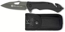Kubey Knife Nóz K25 25000 taktinis kišeninis peilis G10 juodas