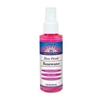 Heritage Store Flower Water Atomizer, Rose 4 OZ (Pack of 1)