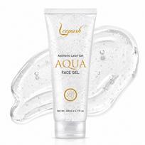 Leeposh Aqua Gel for RF, IPL & Laser Procedures | Hydrating & Skin Comfort Gel | Water-Soluble, Clear Formula | Easy Glide Conductive for Face & Bo white