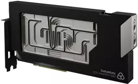 Thermal Grizzly GPU vandens blokas ARGB su galine plokšte – akrilas, juoda DeltaMate 5080 Astral (TG-DM-GPU-002)