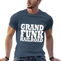 Grand Funk Railroad Tshirt Unisex T Shirts For Unisex Casual Cotton T Shirts Unisex 100 Unisex T Shirt Cotton 100 Tshirt L black