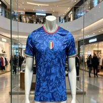 2026 Klasikinė Italijos Specialioji Edition 3D Spausdinimo Tailando Komandos Versija Sportiniai Trumpomis Rankovėmis Treniruočių Futbolo Greitai Džiūstantys Vyriški Marškinėliai 5XL