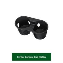HALOBLK For Tesla Model Y Juniper 2025 & Model 3 Highland 24-25 Center Console Organizer Box Armrest Console Tray Drink Holder black