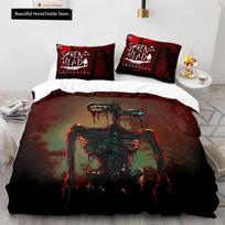 Siren Head 3D NEW Duvet Cover Pillowcase Bedding Set Adult Boy Girl Bedroom Decoration Children Single Double Large 135x200cm black