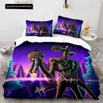 Siren Head 3D NEW Duvet Cover Pillowcase Bedding Set Adult Boy Girl Bedroom Decoration Children Single Double Large 135x200cm