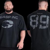 2026 Giant Killer Unisex sportiniai marškinėliai raumenims Unisex Fitneso grafiniai marškinėliai Kūno sudėjimas Sunki medvilnė Streetwear Unisex 2XL gray