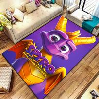 Spyro Reignited Trilogy Carpet Rug for Living Room Bedroom Home Sofa Decoration,Kids play Non-slip Floor Mat 70x100cm( 27x39in )