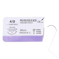 Sugeriama siūlų siūlė Šunų Specifinė Pga 90Cm Su Adatėle 2-0 3-0 4-0 Mokymo Demonstracijoms Pratimams Naudoti white