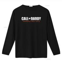 Gamer Dad Call Of Daddy Parenting Ops T Shirt Vintage Washed Streetwear Slightly Fashion Versatile Unisex Stylish Casual 2XL black