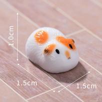 10/20Pcs Mini Guinea Pig Figurines Resin Cavy Miniature Animals Figurines Fairy Garden Miniature Moss Landscape Diy Crafts 10Pcs A2