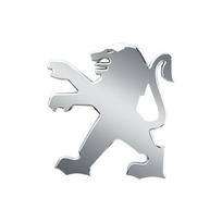 Automobilio logotipas Priekinis ženklelis Galinės bagažinės emblema Lipdukas Peugeot 207 307 107 407 507 508 408 308 206 406 5008 3008 Automobilio priedai white