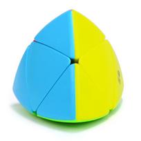 Qiyi Mastermorphix 3X3 Puzzle Magic Cube Rice Dumpling Speed Cube Professional Pyramorphix Educational Learning Toy For Children blue