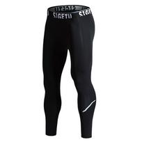 Didelio dydzio Vyrai Fitnesas Bėgimas siauros kelnės Krepšinis Sportas Homme Bottom Boy Big Leggings Treniruotės aptemptos jogos kelnės L XL 2XL 3XL 4XL 5XL 6XL 7XL 4XL juoda