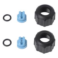 Easy Installation Cleaning Nozzle Nozzle Nut Kit Enhanced Cleaning Performance gray