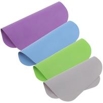 4 Pcs Rubber Bottle Opening Mat Opener Pads Jar Gripper Can Openers Mats Colored Tools Heat Resistance gray