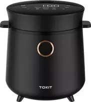 TOKIT mini ryžių viryklė 1,5 l, 350 W, 9 programos, TK-RICECOOKER-EU