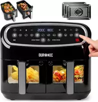 Duronic karšto oro gruzdintuvė 9 l, 2400 W, dviejų stalčių, AF24