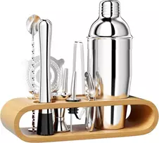 Newpop kokteilių plaktuvo rinkinys iš nerūdijančiojo plieno, 750 cl, AE001