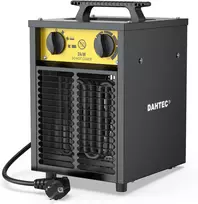DAHTEC elektrinis pramoninis šildytuvas su ventiliatoriumi 3000 W, IP24, BGP3007-30