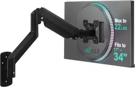 WALI sieninis monitoriaus laikiklis iki 32 colių, 9kg, VESA 75 × 75/100 × 100, GSWM001