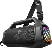 Nešiojama belaidė kolonėlė Soundcore Boom 2 Plus, 140 W, Bluetooth 6.0, IPX7, juodos spalvos