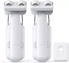 SwitchBot užuolaidų atidarytuvas Curtain 3 Rod 2025 su Bluetooth ir pulteliu W2400000