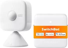 SwitchBot mmWave judesio ir buvimo jutiklis su Mini Matter koncentratoriumi W8200002
