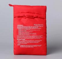1/2/4Pcs Microwave Potato Cooker Bag Reusable Microwave Oven Quick Baking Cooking Bag for Potato Sweet Potato Corn Cooking Bag 2PCS raudona