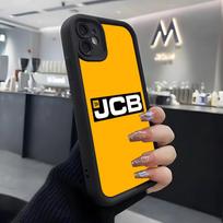J-Jcb LOGO Phone Case For IPhone Air 17 Pro Max 16 E 15 14 Pro Max 13 12 11 Mini Plus Soft Silicone Black Cover iPhone Air