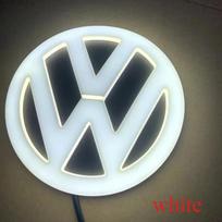 qwe3 Automobilio lipdukas 2026 Naujas VOLKSWAGEN VW 4D LED Volkswagen VW Logotipui Lempa Priekinė etiketė Galinė etiketė Tinka Tiguan/Passat/Golf /