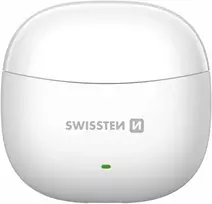 Swissten TWS Mini TUNE belaidės stereo ausinės su mikrofonu, baltos