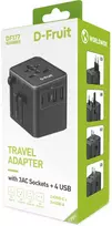 Kilimėlis D-Fruit travel adapter DF177
