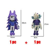 2-10pcs Fundamental Paper Education Plush Toys Miss Circle Anime Stuffed Dolls gray