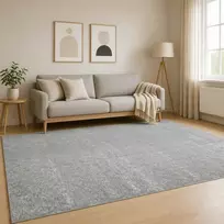 Kilimas Pilka 160 x 230 cm 100% poliesteris 3 mm Plaunamas