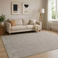 Kilimas Smėlio 190 x 300 cm 100% poliesteris 3 mm Plaunamas