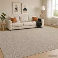 Kilimas Smėlio 300 x 400 cm 100% poliesteris 3 mm Plaunamas