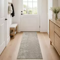 Kilimas Smėlio 80 x 300 cm 100% poliesteris 3 mm Plaunamas