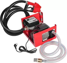 Wiltec dyzelino ir šildymo alyvos siurblys 750 W, 80 l/min su skaitikliu 50588