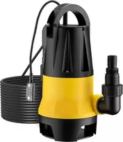 Wiltec panardinamas nešvaraus vandens siurblys 400 W, 8500 l/h, 5 m, modelis 65324