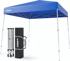 Wiltec sodo paviljonas 2,5 x 2,5 x 2,7 m, atsparus vandeniui, mėlynas, 64640
