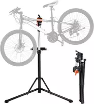 VEVOR dviračių remonto stovas 30 kg, 102–160 cm, su 360° spaustuku TQXL-11
