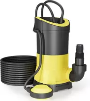 Wiltec nuotekų siurblys 5000 l/h, 250 W, 6 m kėlimo aukštis, modelis 51530