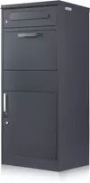 Zelsius Neptun pašto ir siuntų dėžė 186 l, antracito spalvos, PBK5