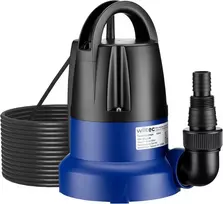 Wiltec panardinamas drenažo siurblys švariam ir nešvariam vandeniui 400 W 7000 l/h 65045