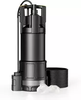 Wiltec panardinamas švaraus vandens siurblys 1200 W, 6000 l/h, 40 m, modelis 65343