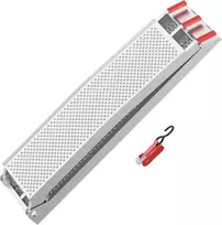 Wiltec sulankstoma aliumininė užvažiavimo rampa 215 cm, 340 kg, modelis 30193