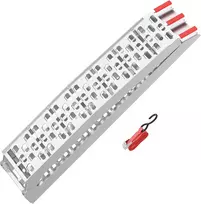Wiltec sulankstoma aliumininė užvažiavimo rampa 223 cm, 340 kg, modelis 30184
