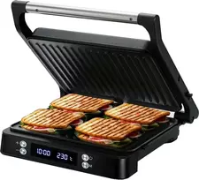 Olvy kontaktinis grilis ir sumuštinių keptuvas XL 2000 W, 4 sumuštiniams, ZJ-529