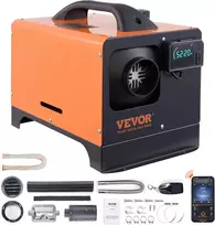 VEVOR dyzelinis oro šildytuvas 12 V, 8 kW, Bluetooth, LCD, Air Diesel Heizung 12V 8kW Horizontal